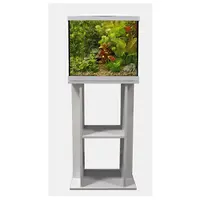 Meubel Start 50 aquariummeubel 44 x 28 x 74CM wit | zwart