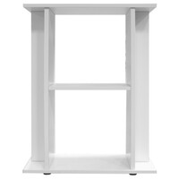Meubel Start 150 | stijlvol aquariummeubel met opbergruimte 79 x 40 x 74CM wit en zwart