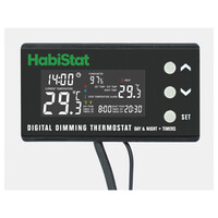 Digitale dimthermostaat 600W dag|nacht | timerstopcontact | dual circuits | 0–50 °C