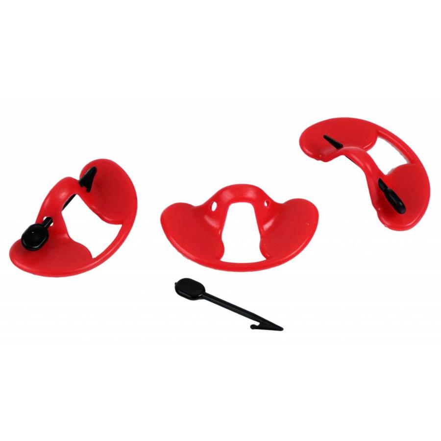 Pluimveebril tegen verenpikken - klein en groot, verpakkingen van 25 of 100 stuks