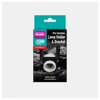 Keramische lamphouder met beugel E27 plafondfitting tot 250W