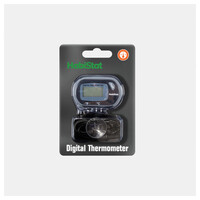Digitale terrariumthermometer met externe sensor en zuignap