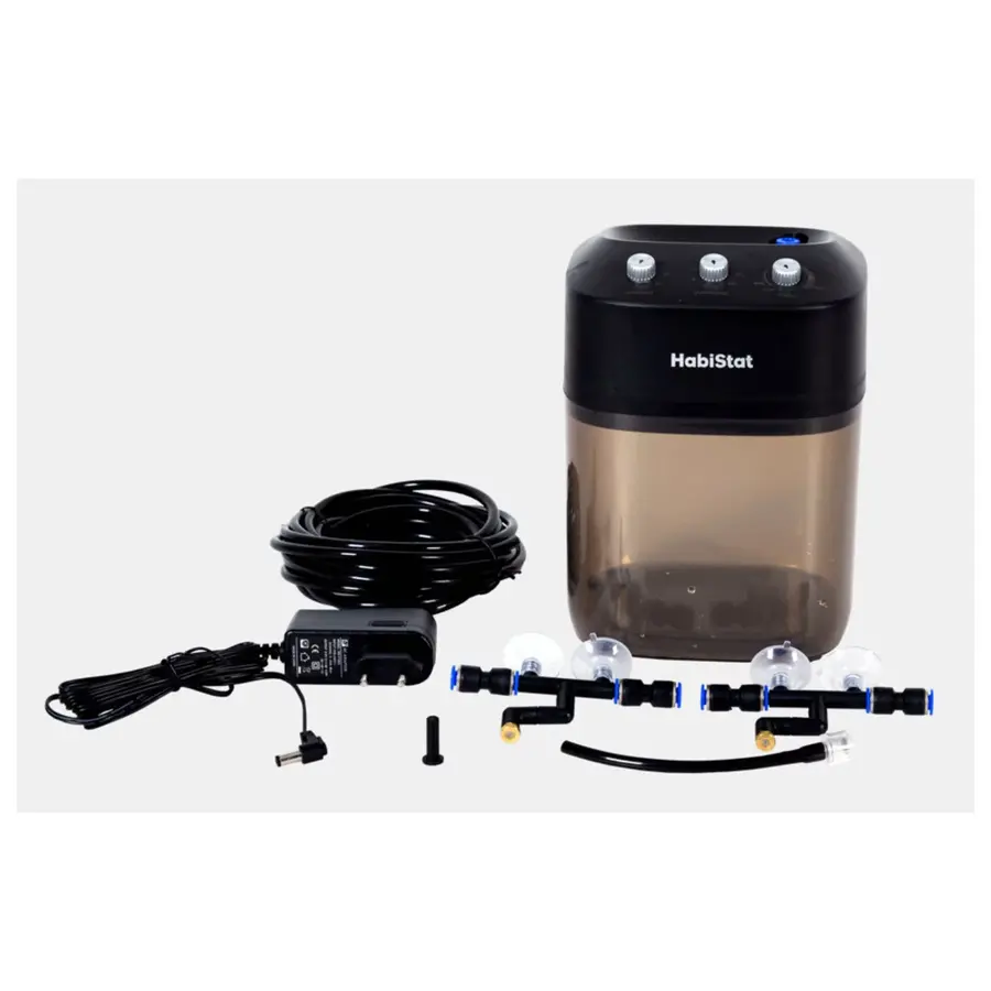 Rainmaker automatisch terrarium regensysteem met 2,2L reservoir en koperen sproeiers