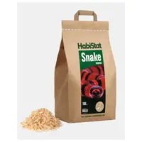 Slangen Substraat 10 l | zacht, natuurlijk slangenbeddengoed voor droge terraria