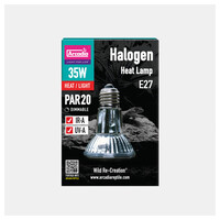 Halogeen Basking Spot warmtelamp voor reptielen | 35W 50W 75W 100W