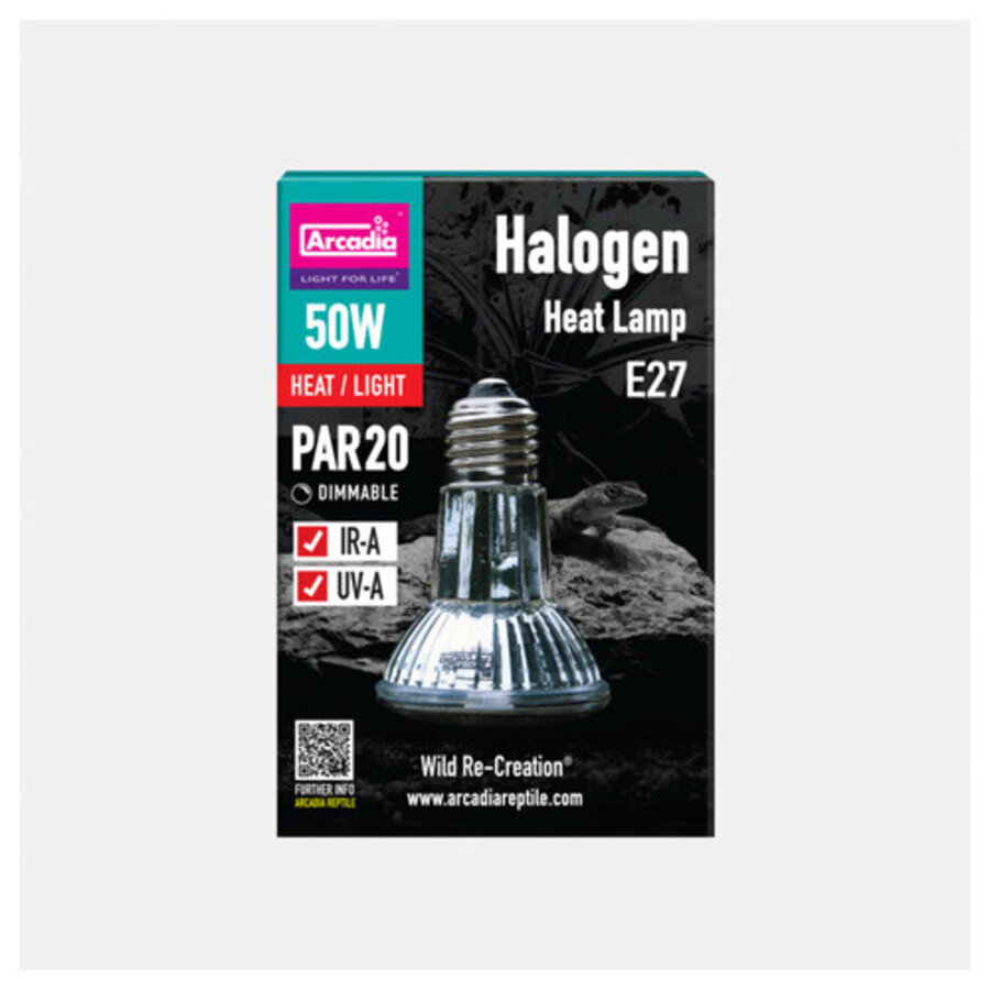 Halogeen Basking Spot warmtelamp voor reptielen | 35W 50W 75W 100W