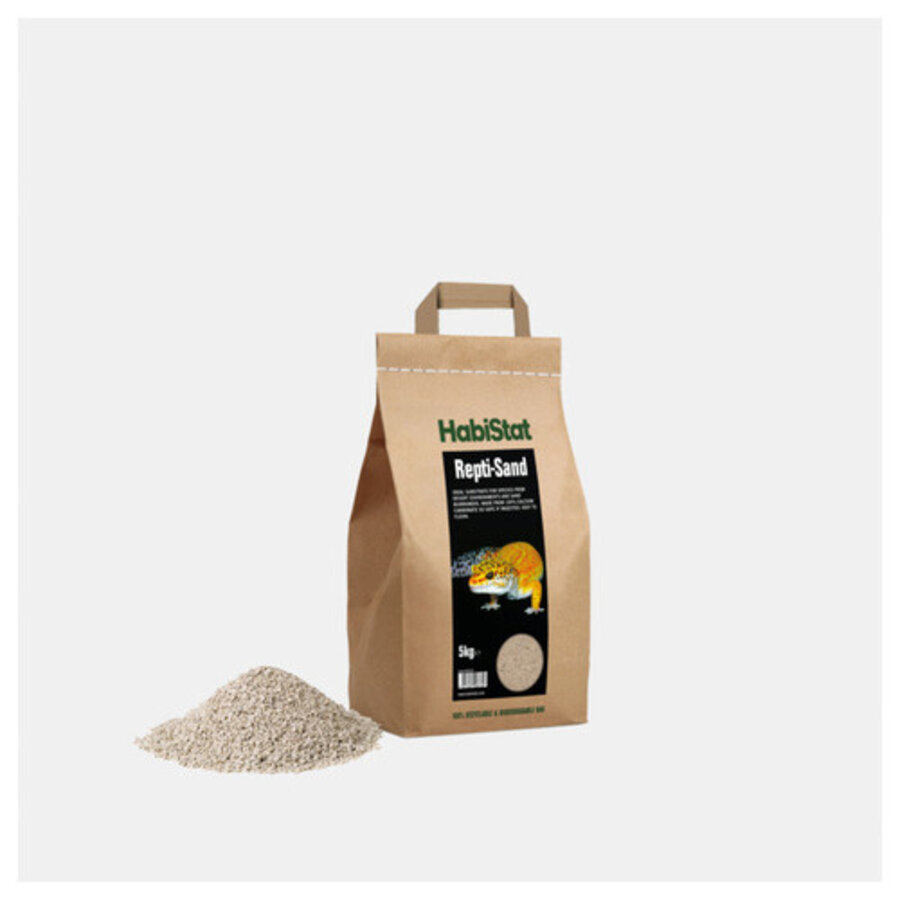 Repti zand 5kg woestijnsubstraat van kalksteen voor reptielen