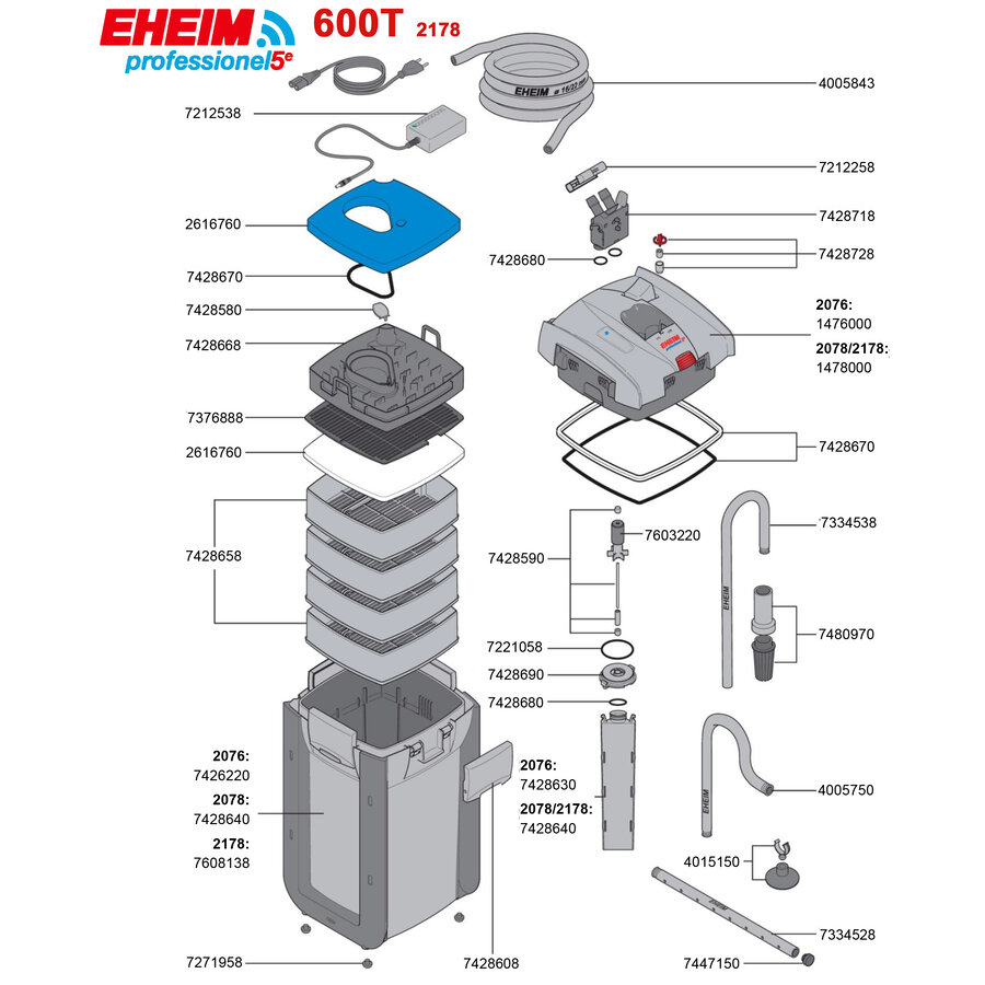 Filter Thermo Prof 5E 600T