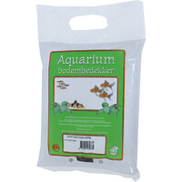 Aquariumzand Luxe Snow White | wit gewassen zand | zak 4 kg