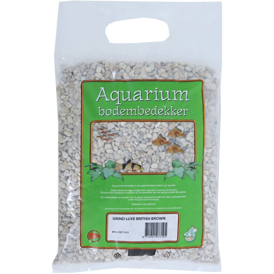 Aquariumgrind Luxe British Brown | bodembedekking | 4 kg