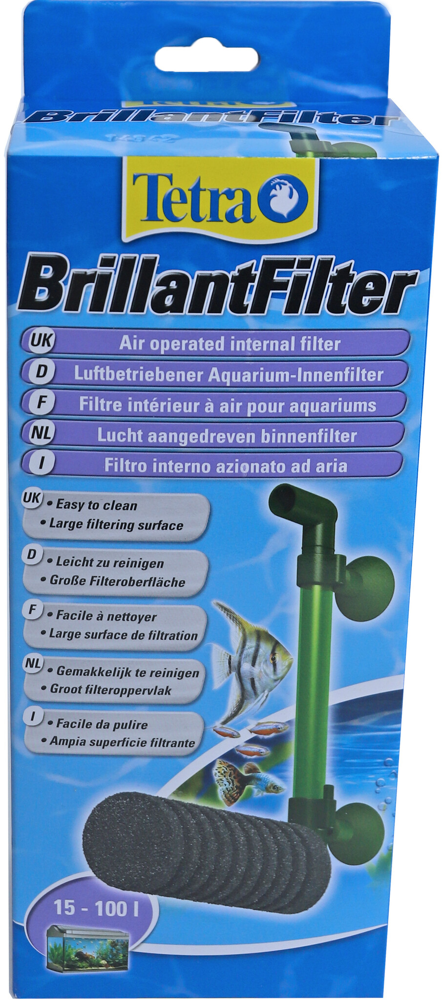 Tetra Brillant Filter