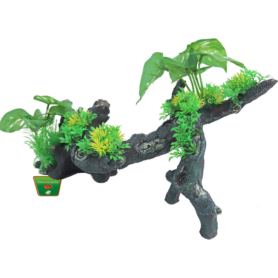 Boomstronk Met Planten 42CM