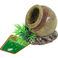 Aquarium ornament pot met uitstromer | 5,5 cm | voor luchtpomp bubbels