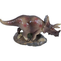 Aquarium ornament dinosaurus triceratops 10 cm | decoratie en schuilplek