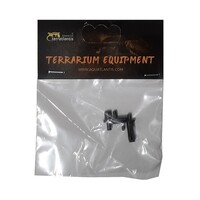 Scharnierset voor terrarium L | links | metalen reservescharnieren voor Aquatlantis terrariumdeuren