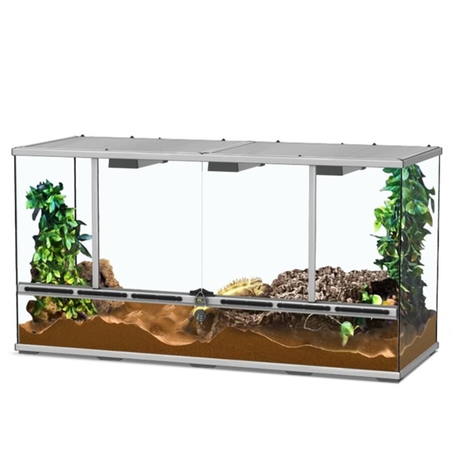 Terrarium | 118 x 45 x 60CM | Zilver-007