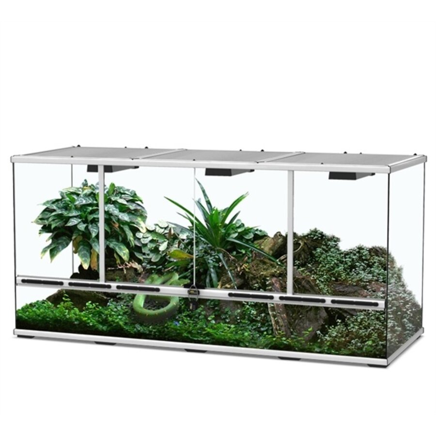 Terrarium | 132 x 45 x 60CM | Zilver-007