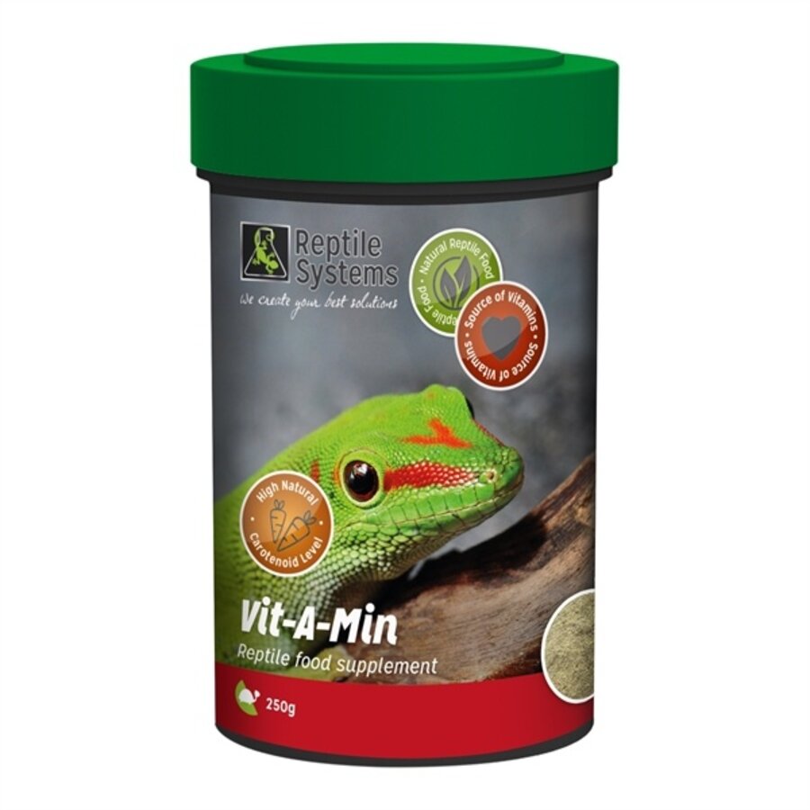 Vit-A-Min multivitaminepoeder voor reptielen