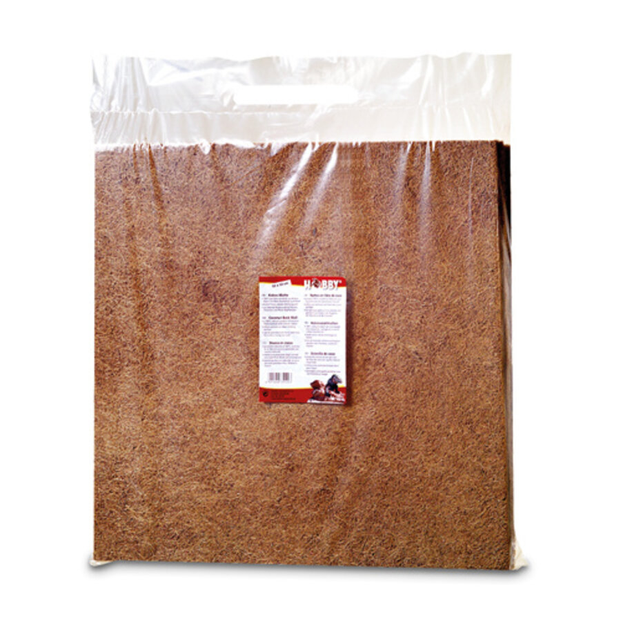 Terrarium kokosvezelmatten 4 stuks 50x50 cm voor natuurlijke achtergrond