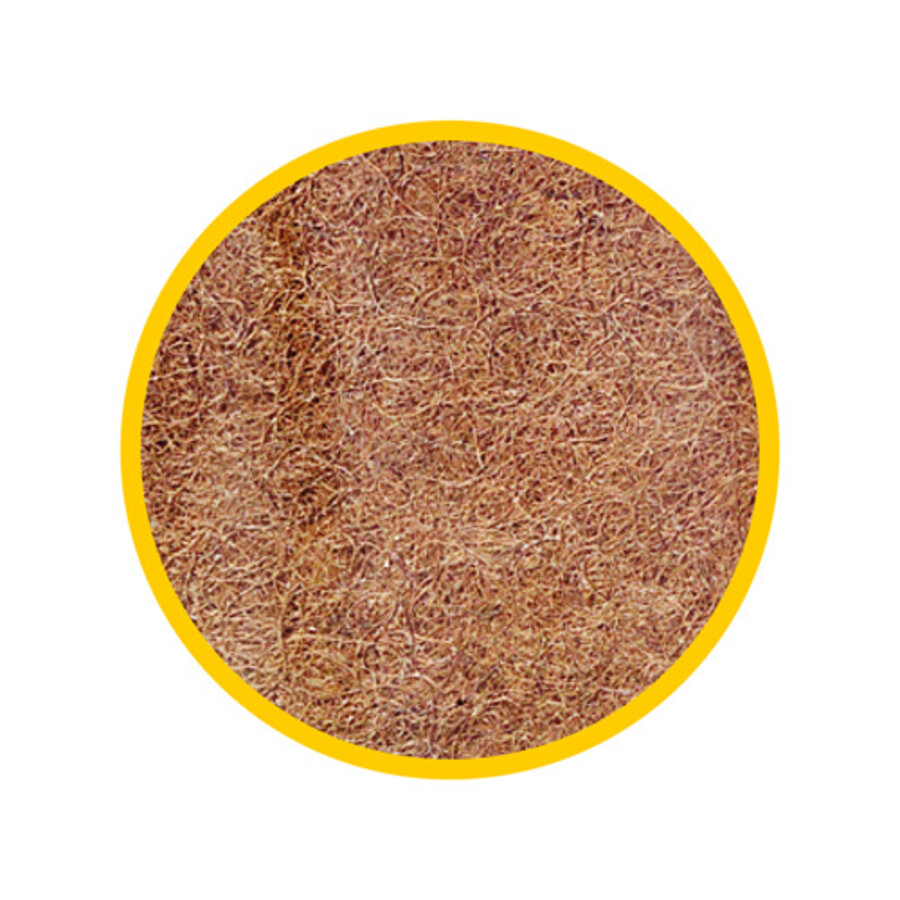 Terrarium kokosvezelmatten 4 stuks 50x50 cm voor natuurlijke achtergrond