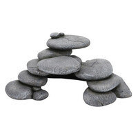 Terrarium Pebbles Cave imitatiekei voor aquarium en terrarium | 3 maten