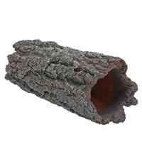 Decoratie Bark Hole | natuurlijke boomschors schuilplaats 23,5 x 9,5 x 9,5 cm voor aquarium en terrarium