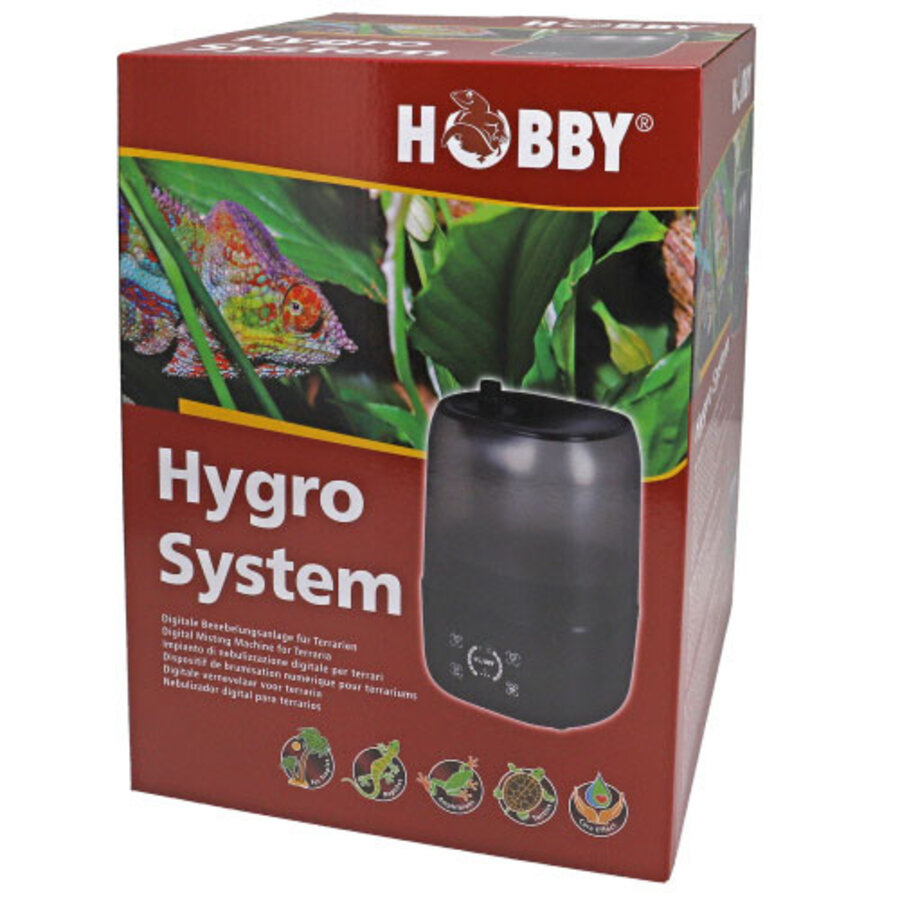 Terrano Hygro System digitaal ultrasoon terrarium vernevelingssysteem 4,0 liter