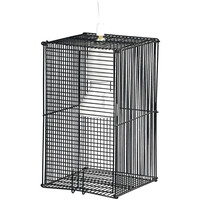 Terrarium lampbeschermkooi 15x15x25 cm voor warmtestralers tot 150W