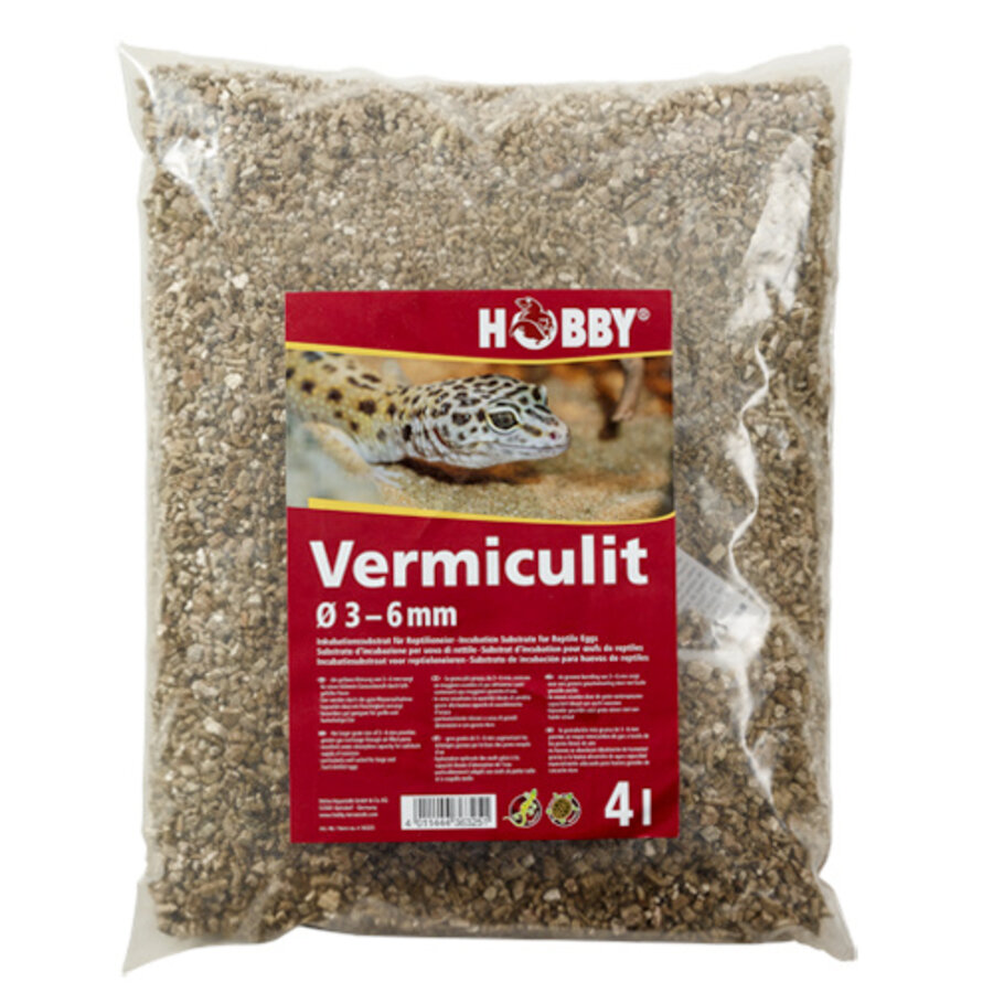 Vermiculiet broedsubstraat 0-4 mm  of 3-6 mm 4 liter