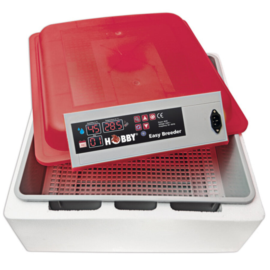 Easy Breeder digitale reptielen incubator 48x50x24 cm met ventilator