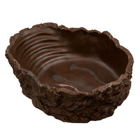 Terrarium badschaal grijs beige 31x23x9cm | 2000ml voor reptielen en amfibieën