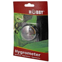 Analoge terrarium hygrometer zelfklevend | 0 tot 100% luchtvochtigheid | voor reptielen en amfibieën