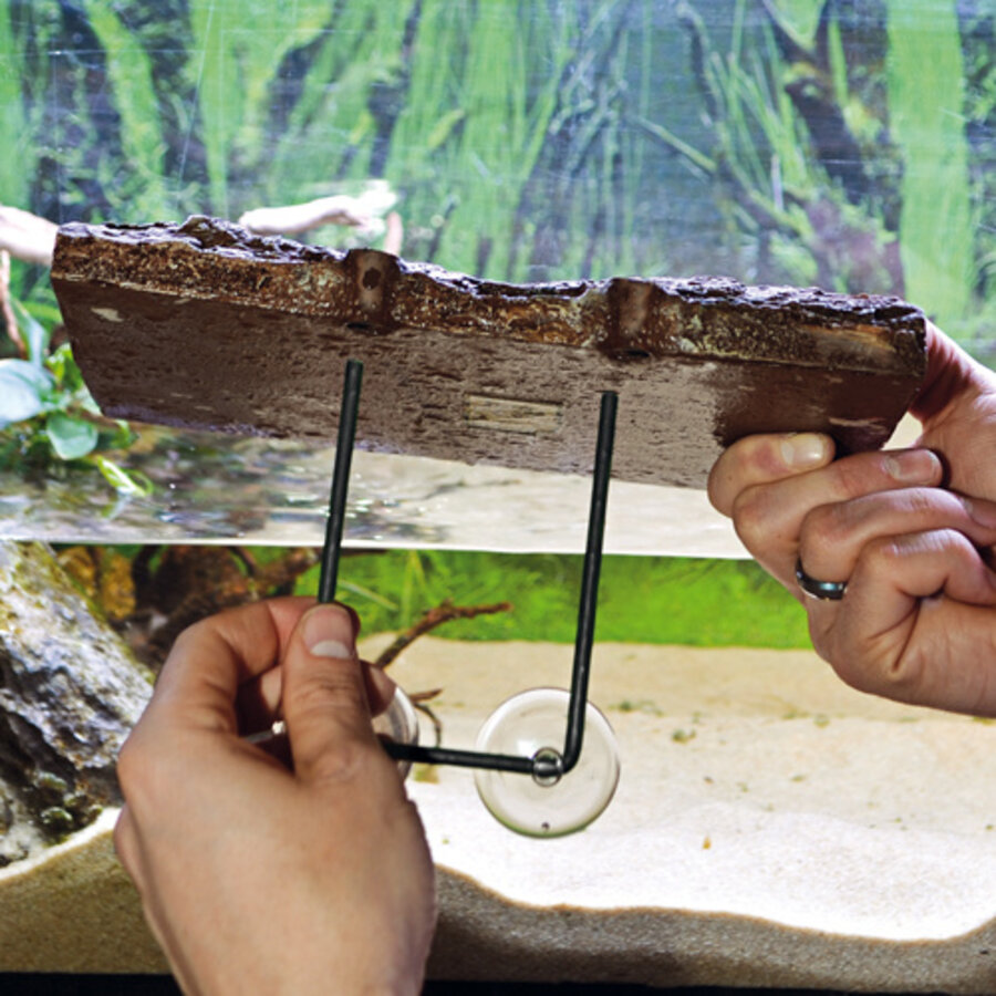 Cork Island drijvend zwemeiland voor schildpadden en amfibieën, maten S M L