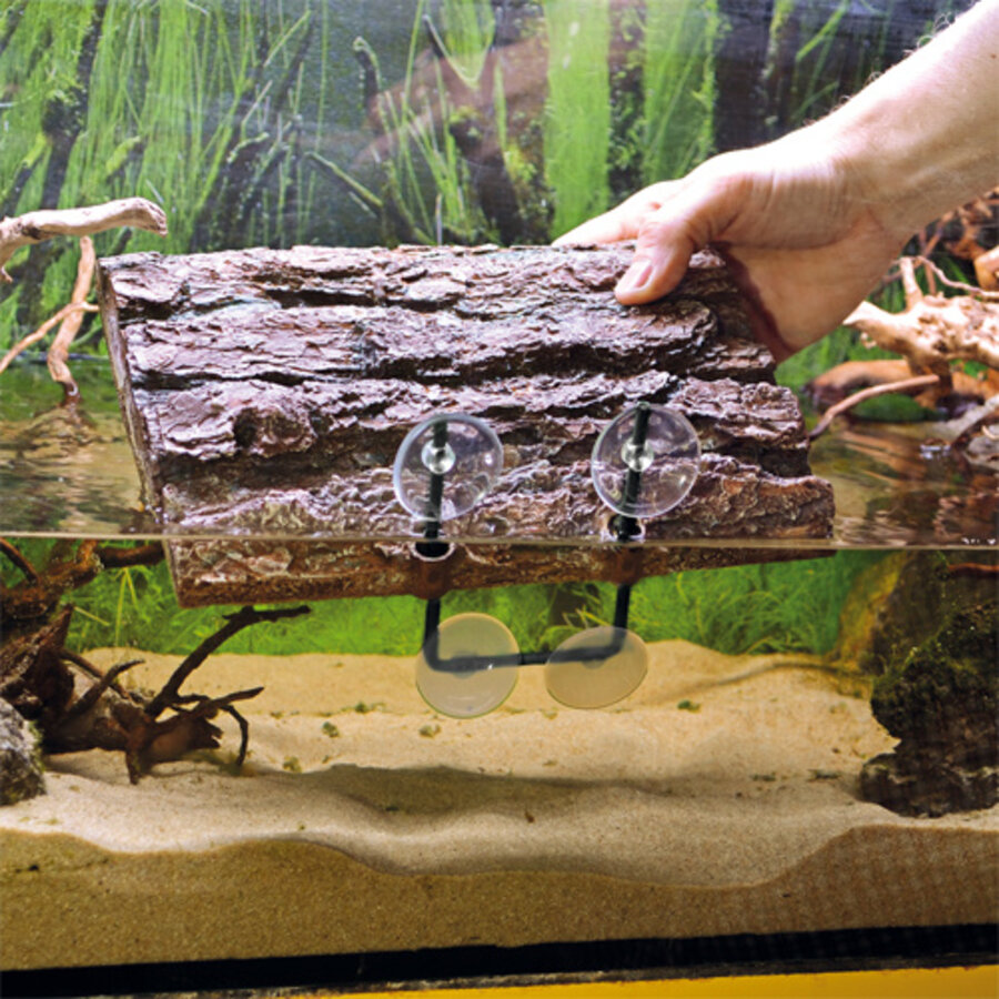 Cork Island drijvend zwemeiland voor schildpadden en amfibieën, maten S M L