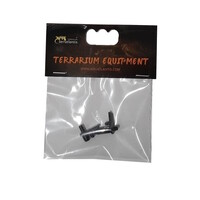 Terratkantis Scharnierset Voor Terrarium Rechts | metalen reservescharnieren voor glazen terrariumdeuren