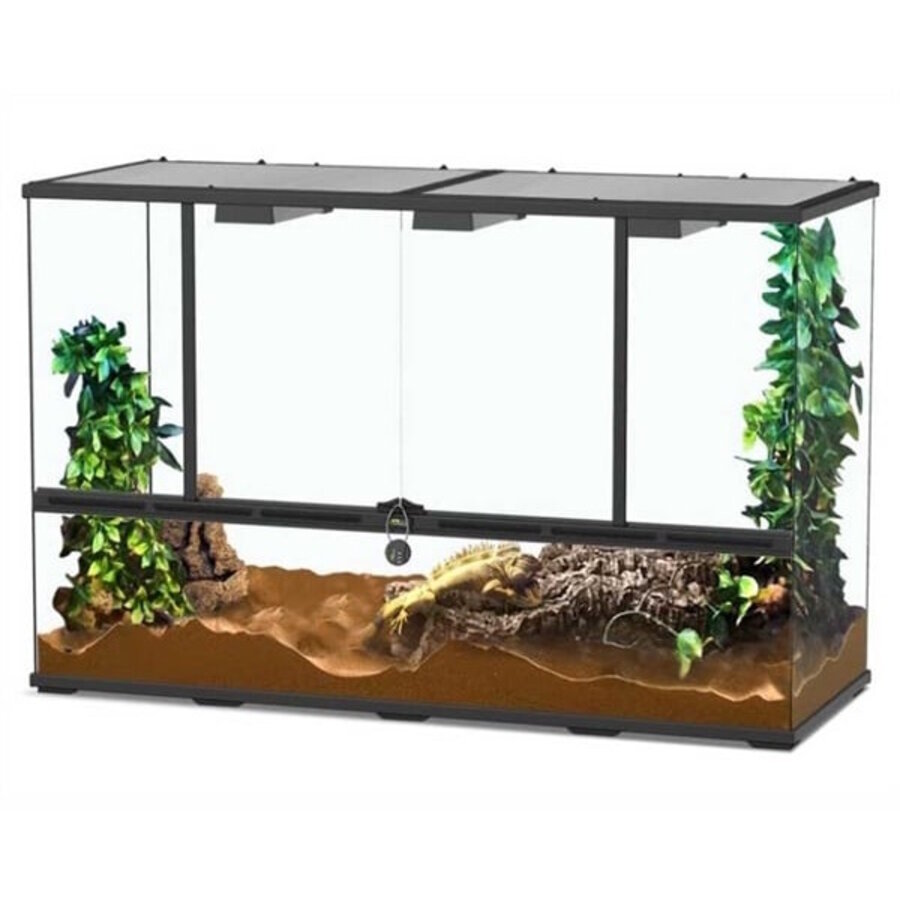 Terrarium | 118 x 45 x 75CM | Zwart-001