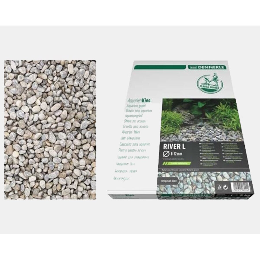 Natuurgrind Plantahunter River | aquarium bodembedekking | 5 kg