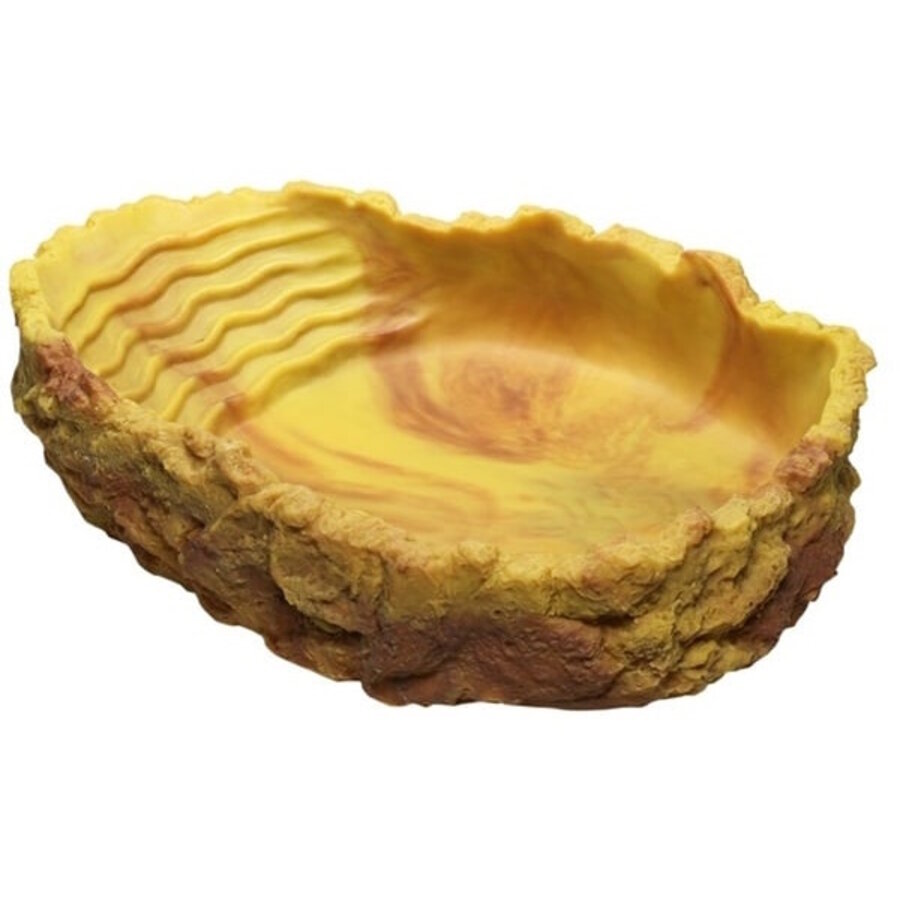 Terrano Drinkbak | 50 | 150 | 550 ml | rotsachtige drink- en badderbak voor reptielen