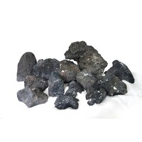 Black Lava lavasteen 5-12 cm | 0,6 kg | hardscape steen voor aquarium en Wabi Kusa