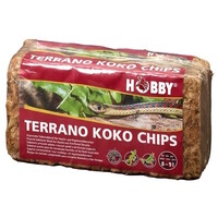 Koko Chips terrarium substraatblok 650 g voor vochtige terraria