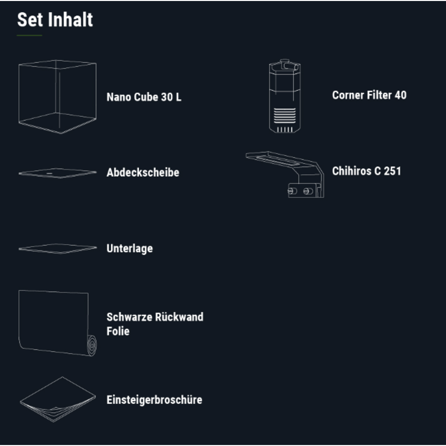 Nanocube Basic | 30L | 30 x 30 x 35 CM