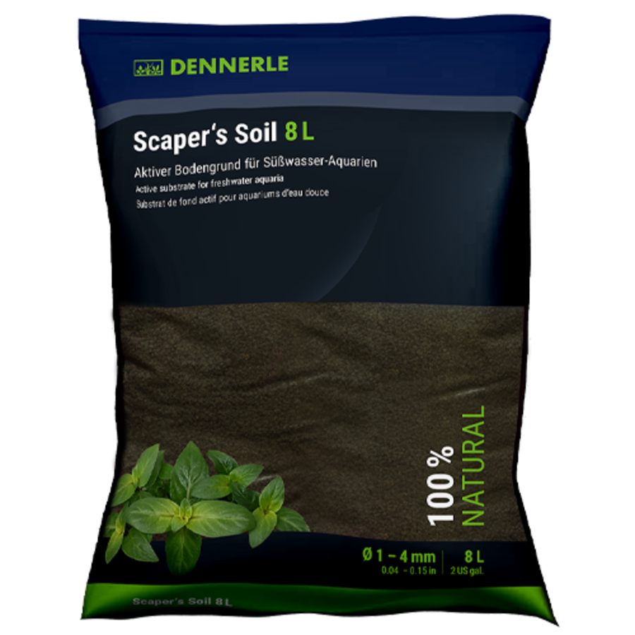 Scaper's Soil Zwarte Bodem 1-4MM