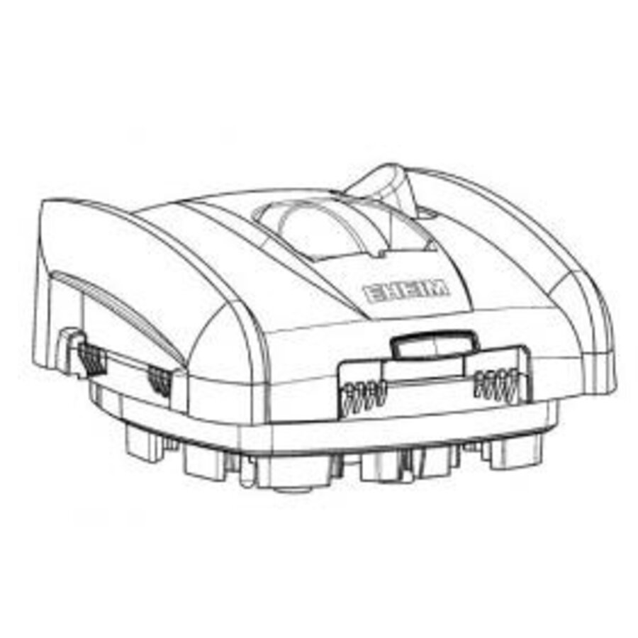 Pompkop voor PROF 3 /2180 Incl. Verwarmer
