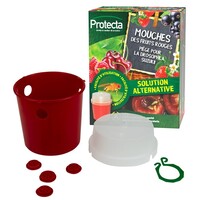 Aziatische fruitvliegenval + lokstof