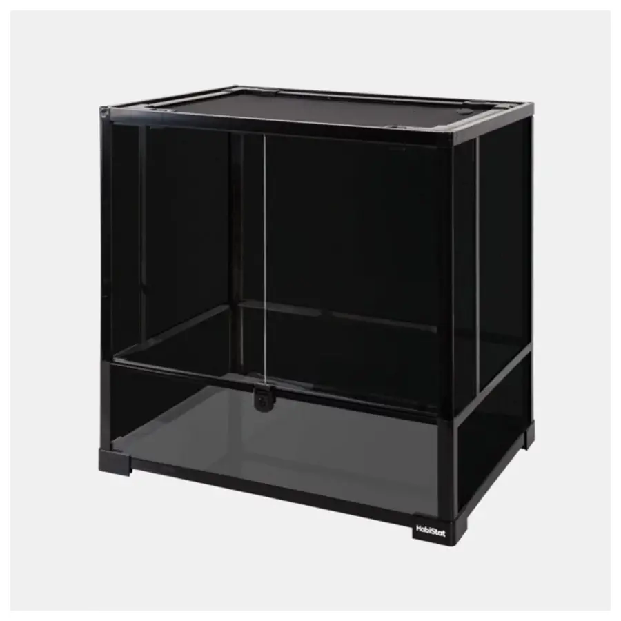 Glazen terrarium 60x45x90 cm voor tropische reptielen