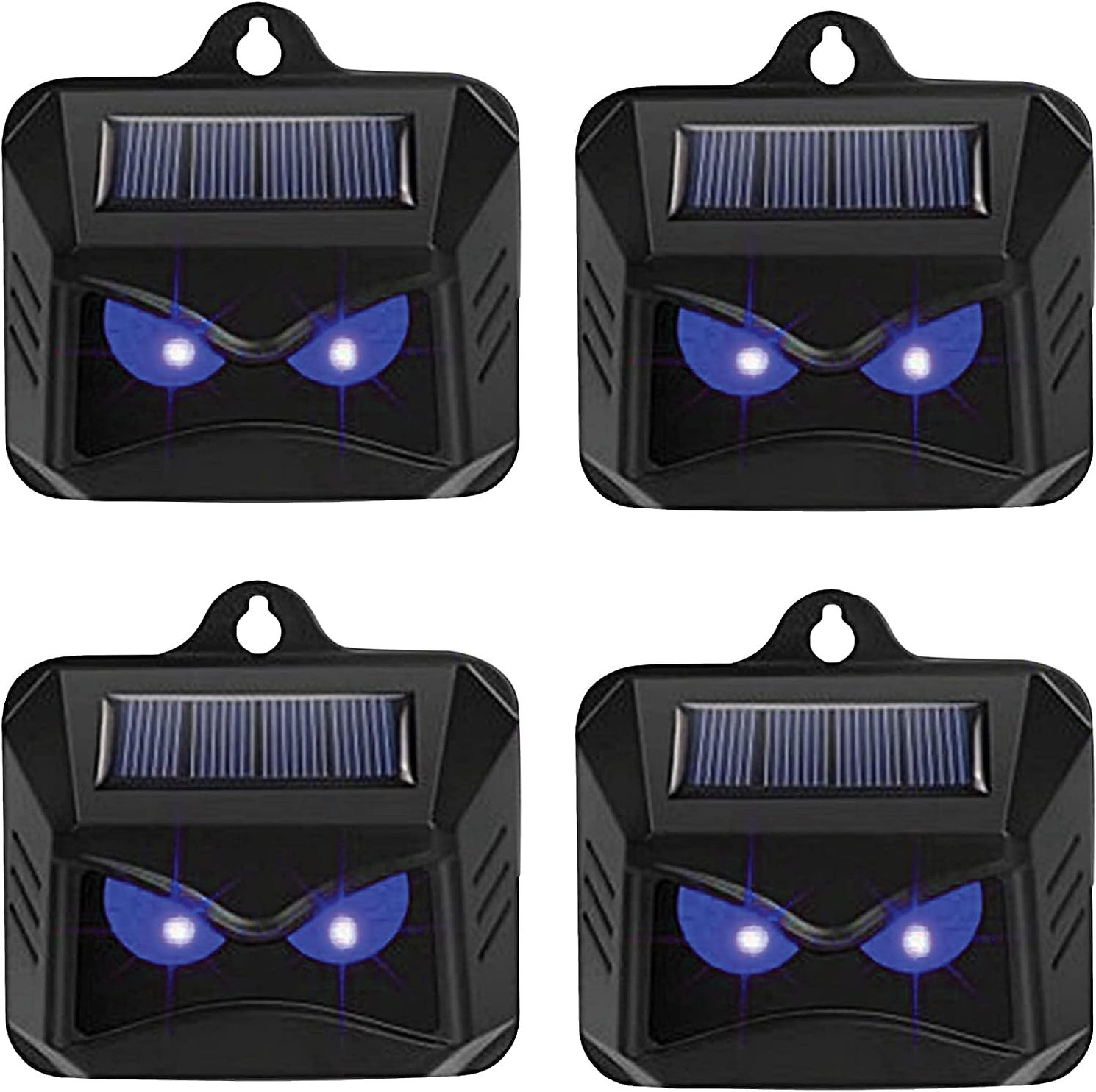Isotronic Dierenverjager met Blauw LED licht 4 stuks
