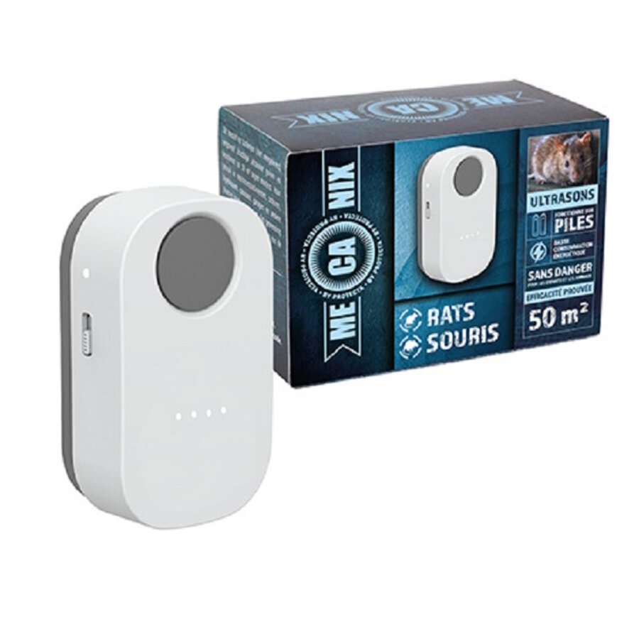 Ultrasoon Rat & Muis 50m2 - batterij
