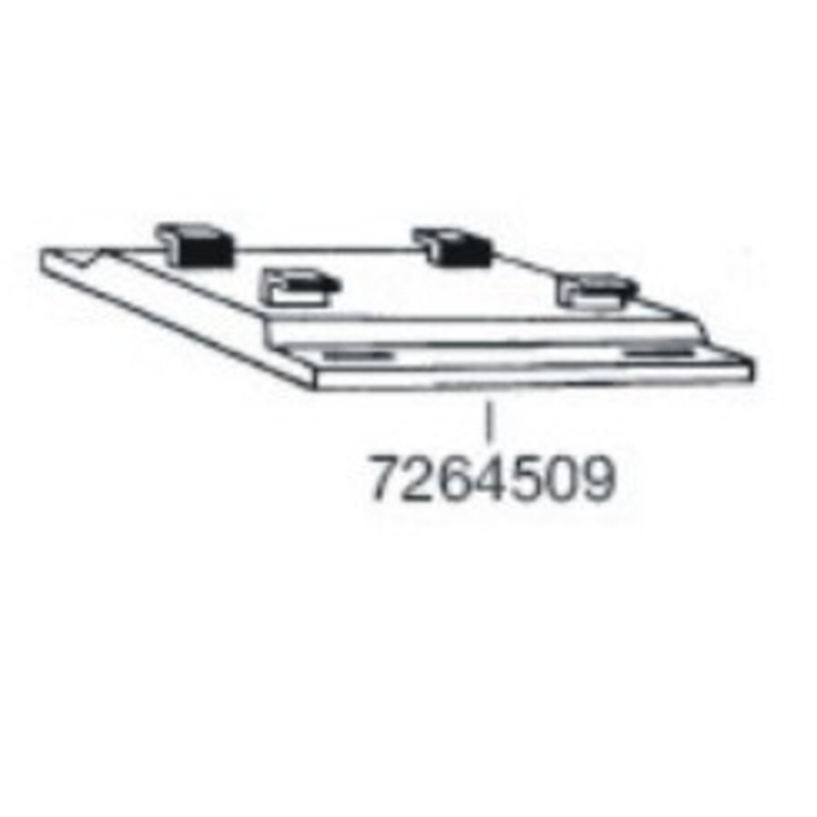 Bevestigingsplaat voor 1046/1048