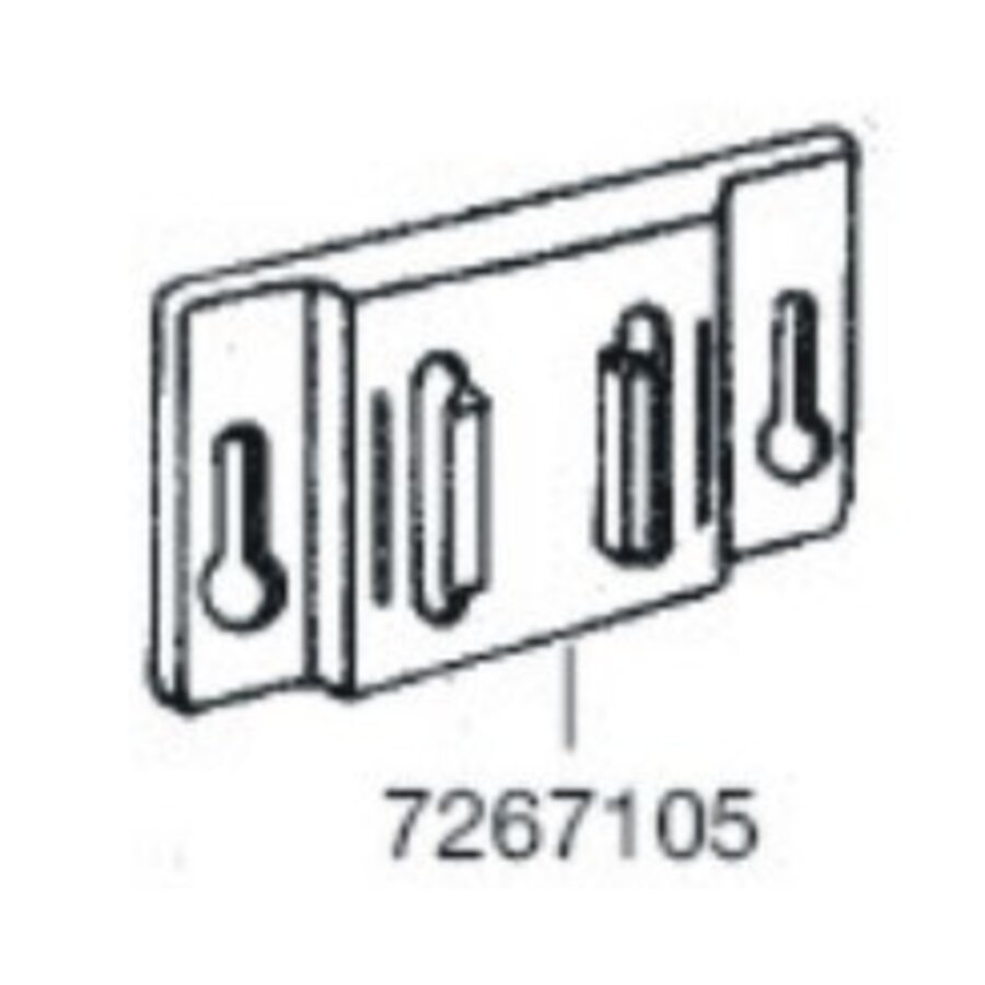 Bevestigingsplaat 100501/100521