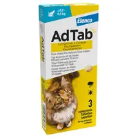 Kat Kauwtabletten >2,0-8,0KG 3 tabletten